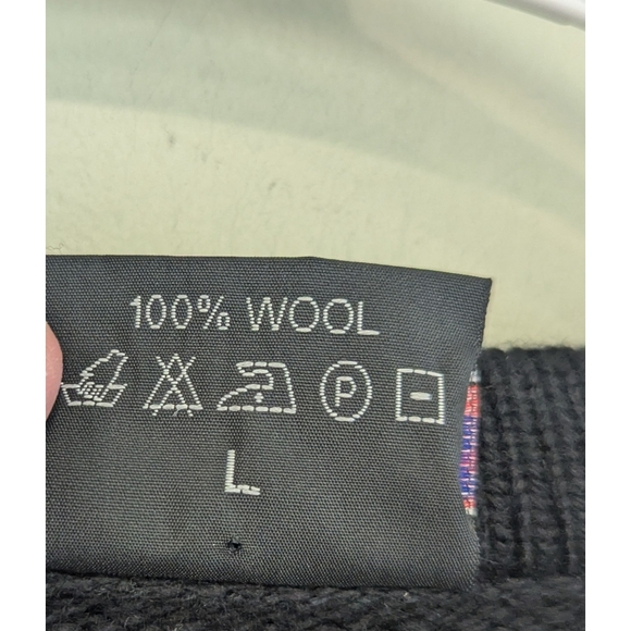 Northway Original Nordic Knitwear Fair Isle 100% Wool Sweater Size Large - Picture 5 of 7